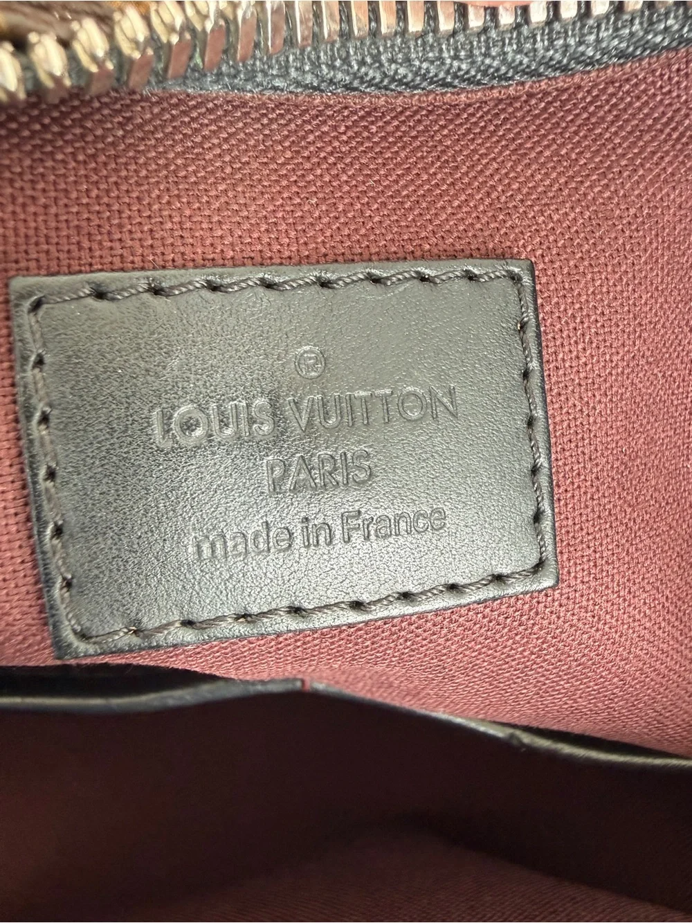 Louis Vuitton Monogram Macassar Kitan Tote Bag Briefcase M40388 DustBag Included